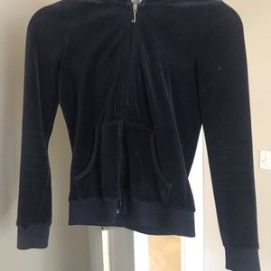 Juicy Couture blue zip up